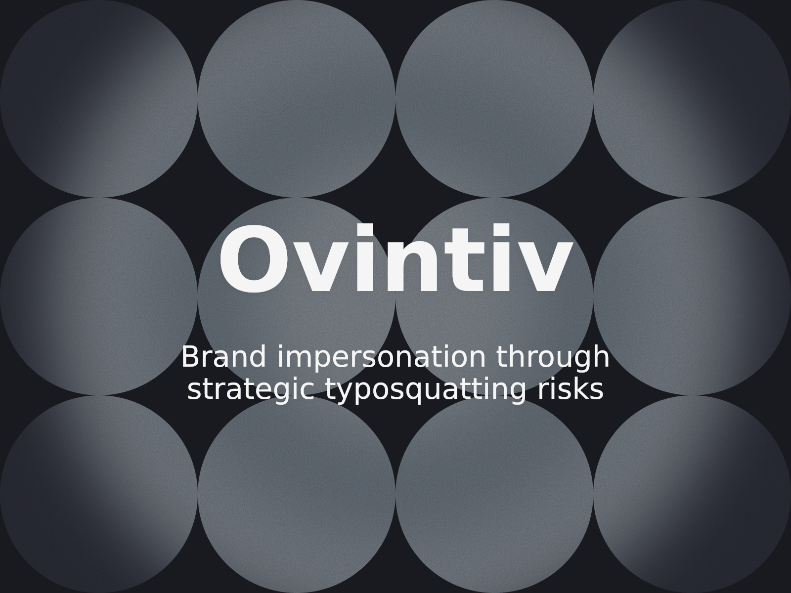 Bekämpfung von Typosquatting-Risiken mittels UDRP: Der Fall oviintiv.com