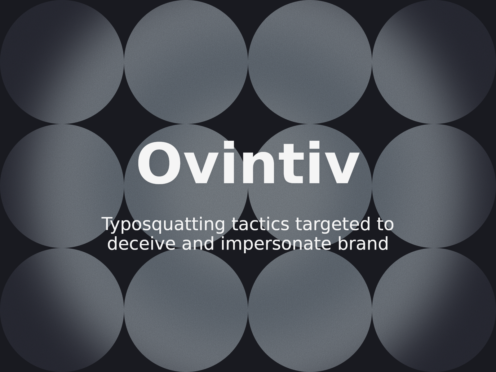 Addressing Typosquatting Risks via UDRP: The Case of oviintiv.com