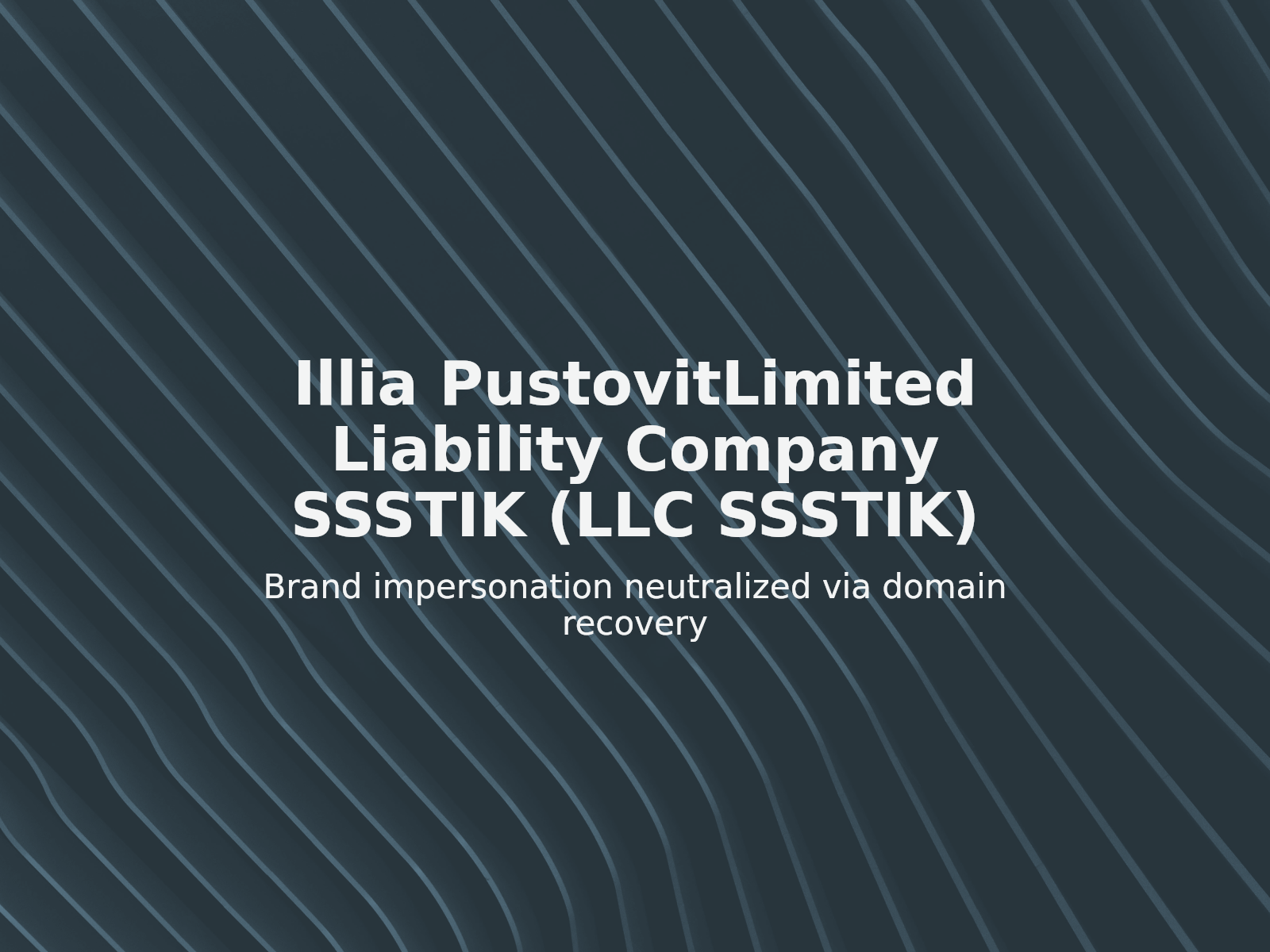 Addressing Domain Impersonation: Lessons from the SSSTIK Dispute