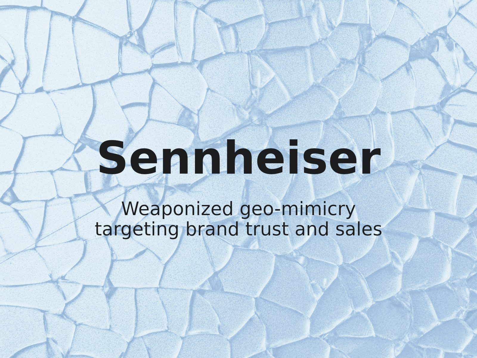 Defending Against Geographic Mimicry: Lessons from Sennheiser Case D2026-2293