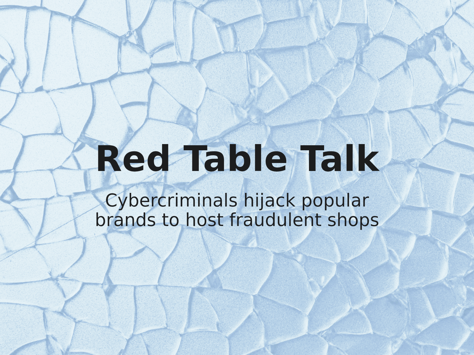 Actions de mise en conformité contre le domaine contrefaisant redtabletalk.shop
