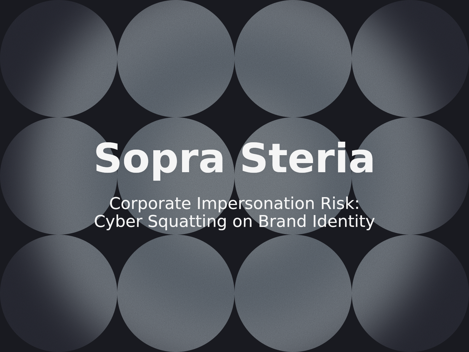 Protecting Corporate Identity Against Recruitment Impersonation: Sopra Steria Dispute