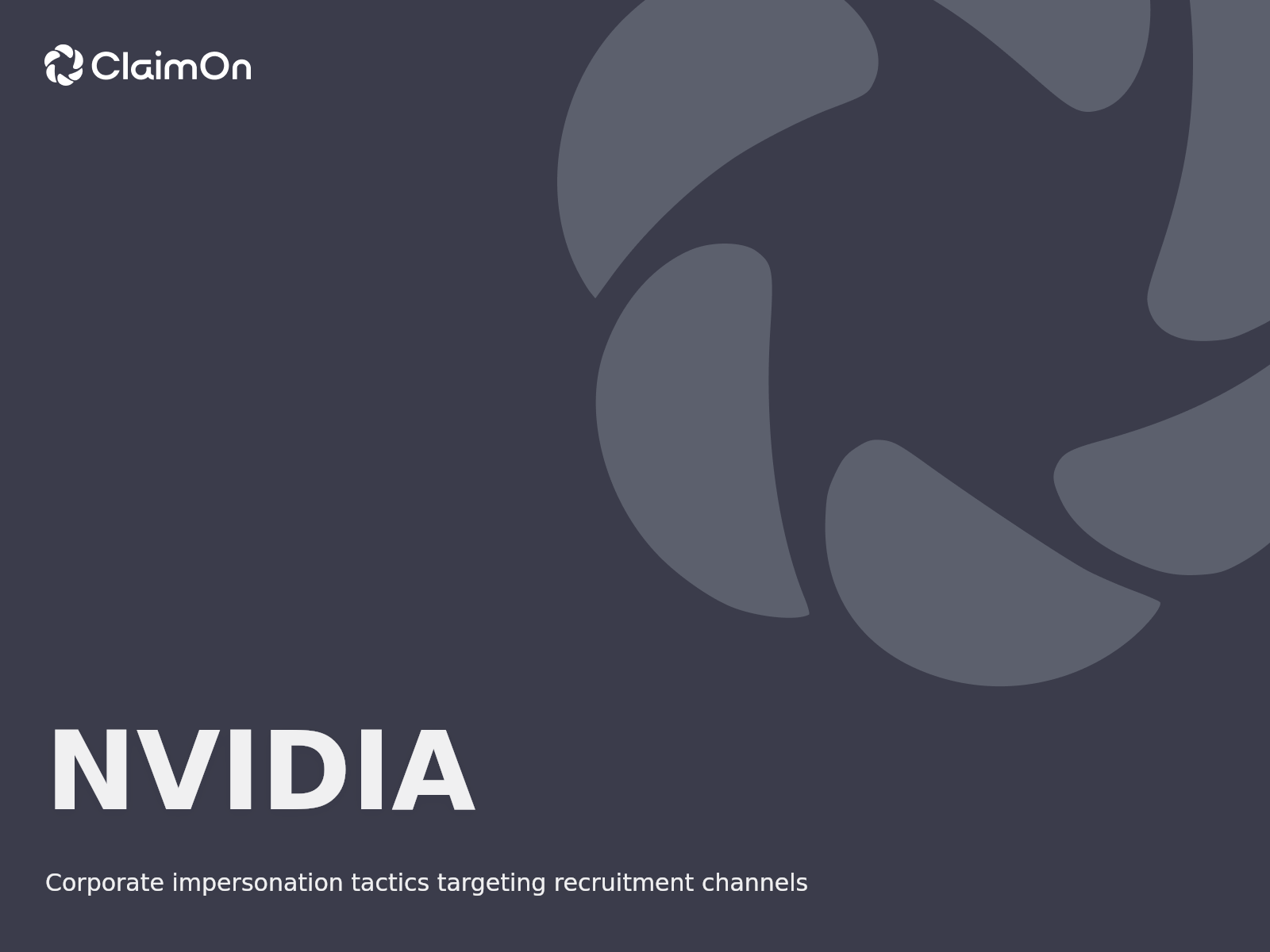 Umgang mit Rekrutierungs-Phishing und Firmenimitation: NVIDIA Fall D2026-2403