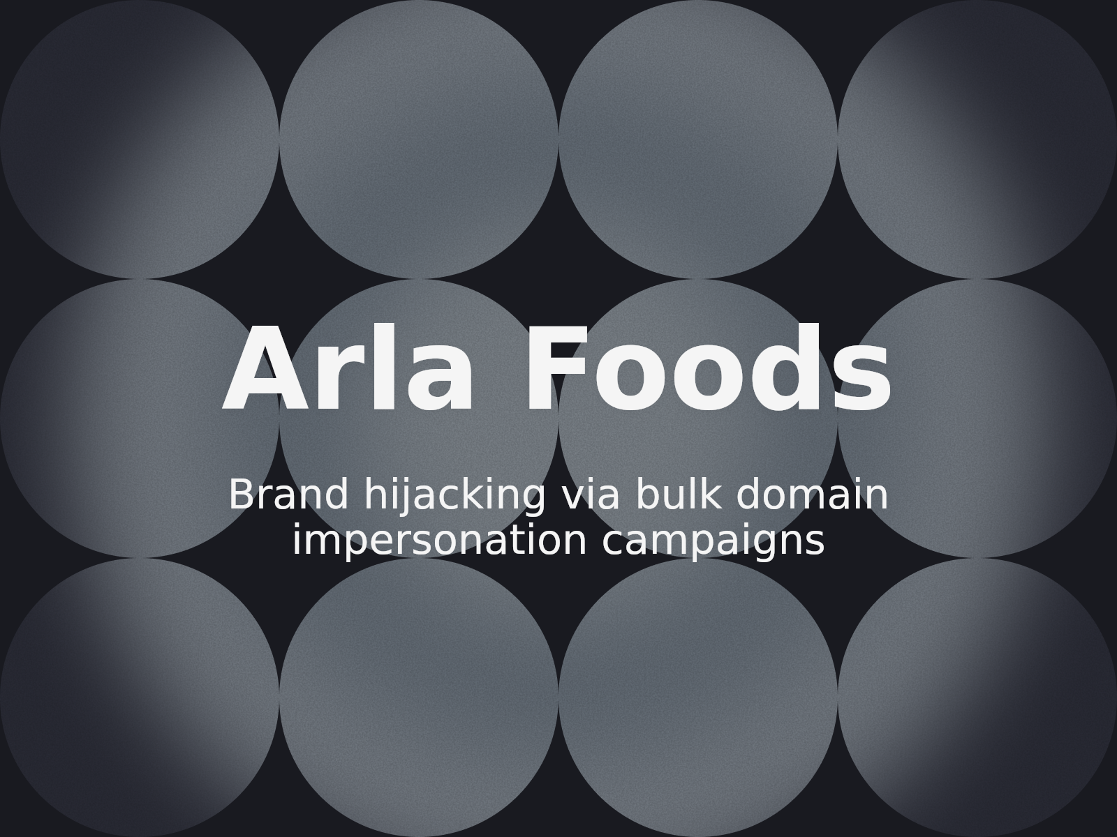 Addressing Trademark Impersonation in the Dairy Sector: Arla Foods Case
