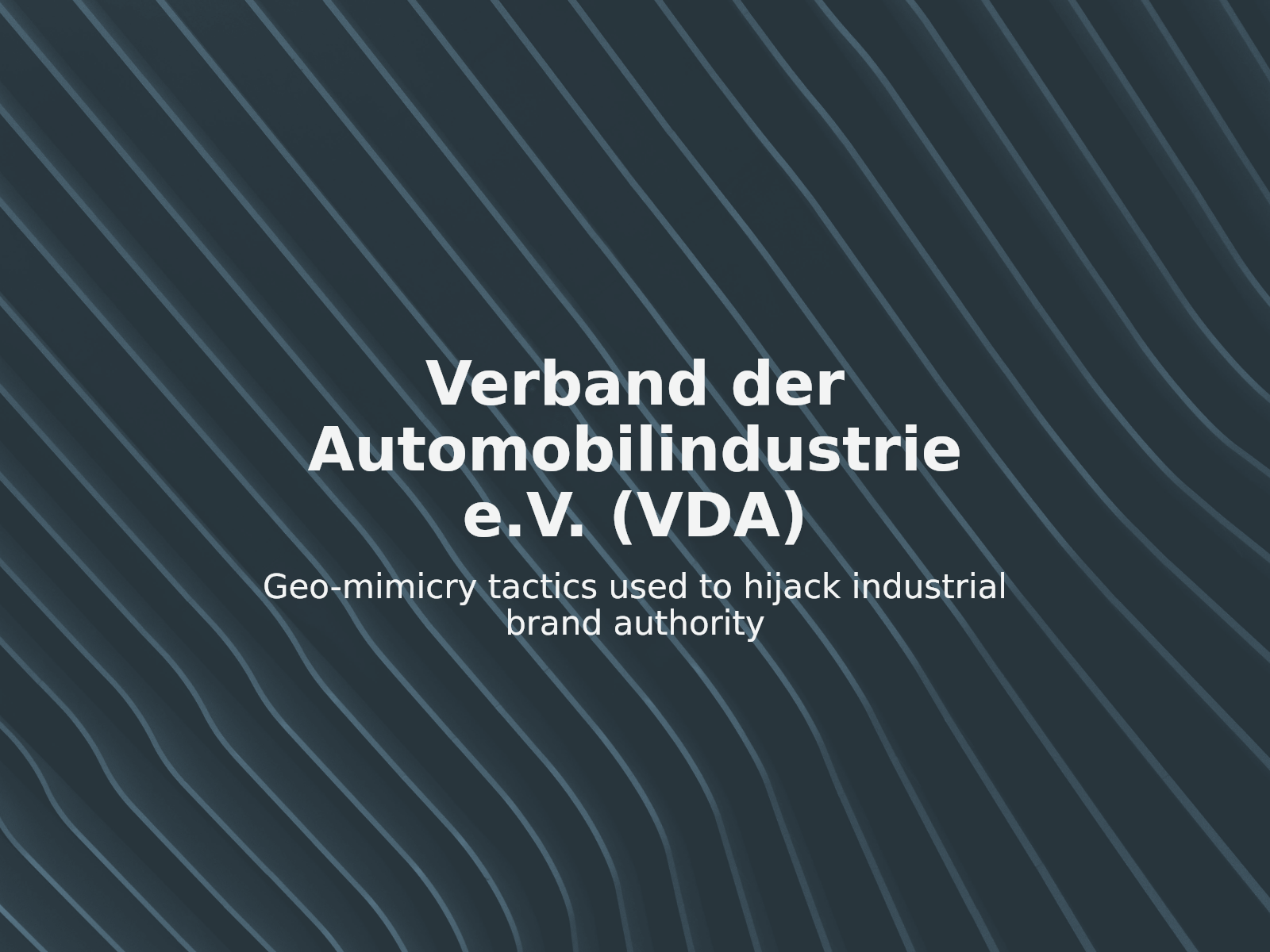 Markenrechtsverletzungen und regionaler Markenmissbrauch im Automobilsektor