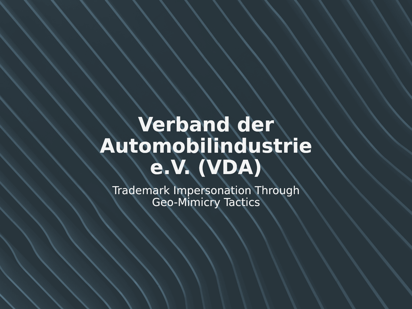 Trademark Infringement and Regional Brand Abuse in the Automotive Sector