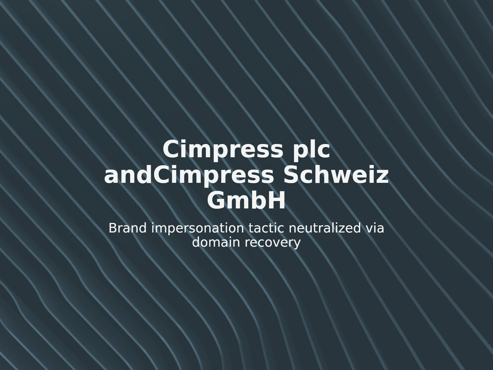 Addressing Trademark Impersonation at vistaprintpro.com
