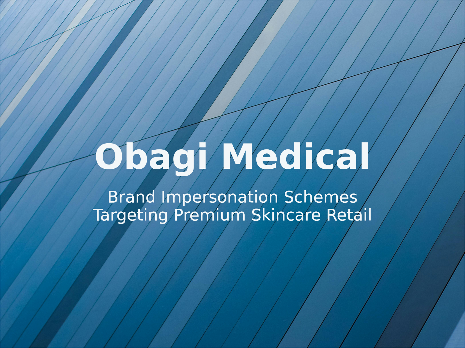 Defending Against Impersonation Tactics: The Obagi Case Analysis