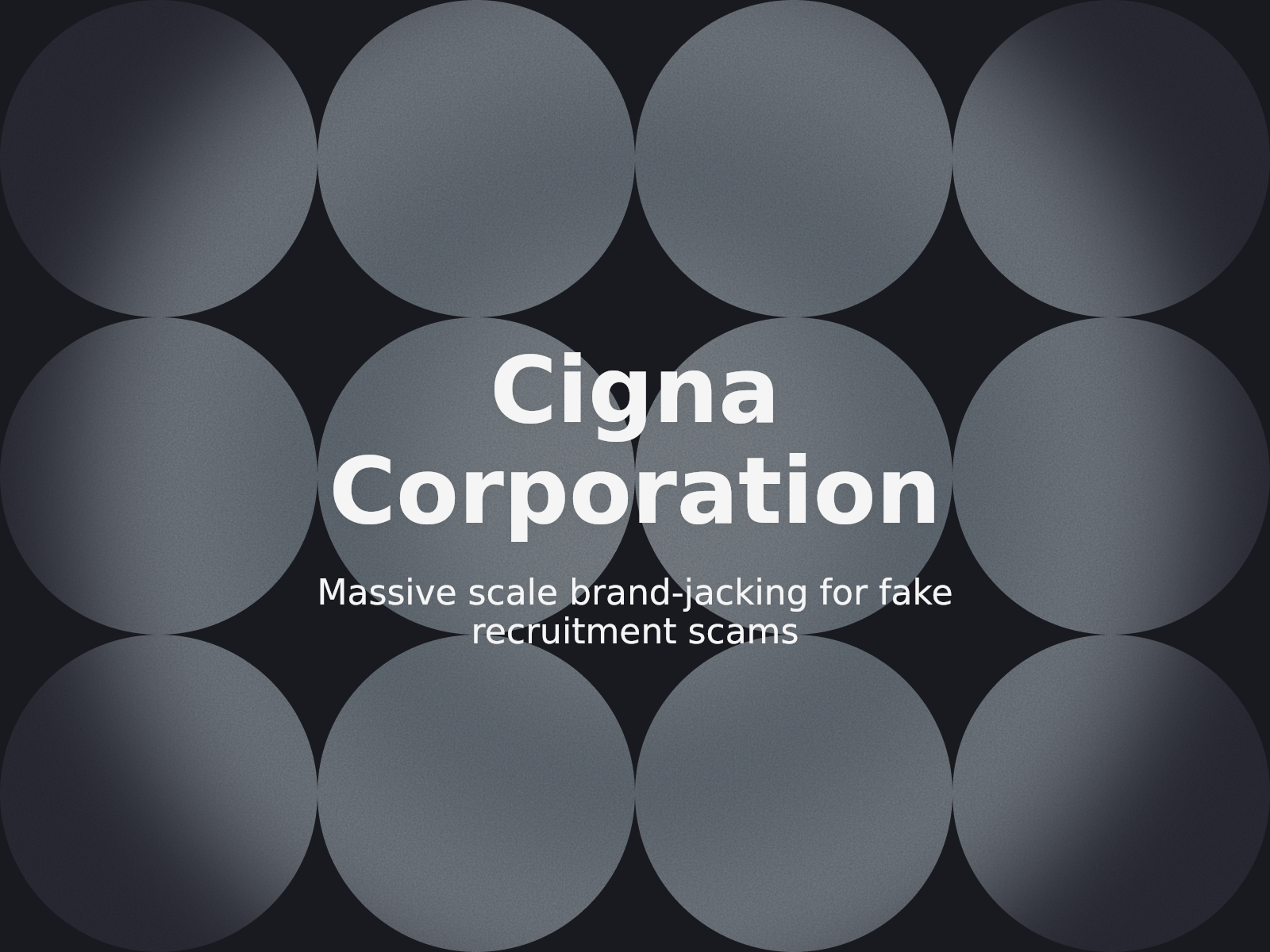 Lutte contre l’usurpation massive de noms de domaine dans le recrutement chez Cigna