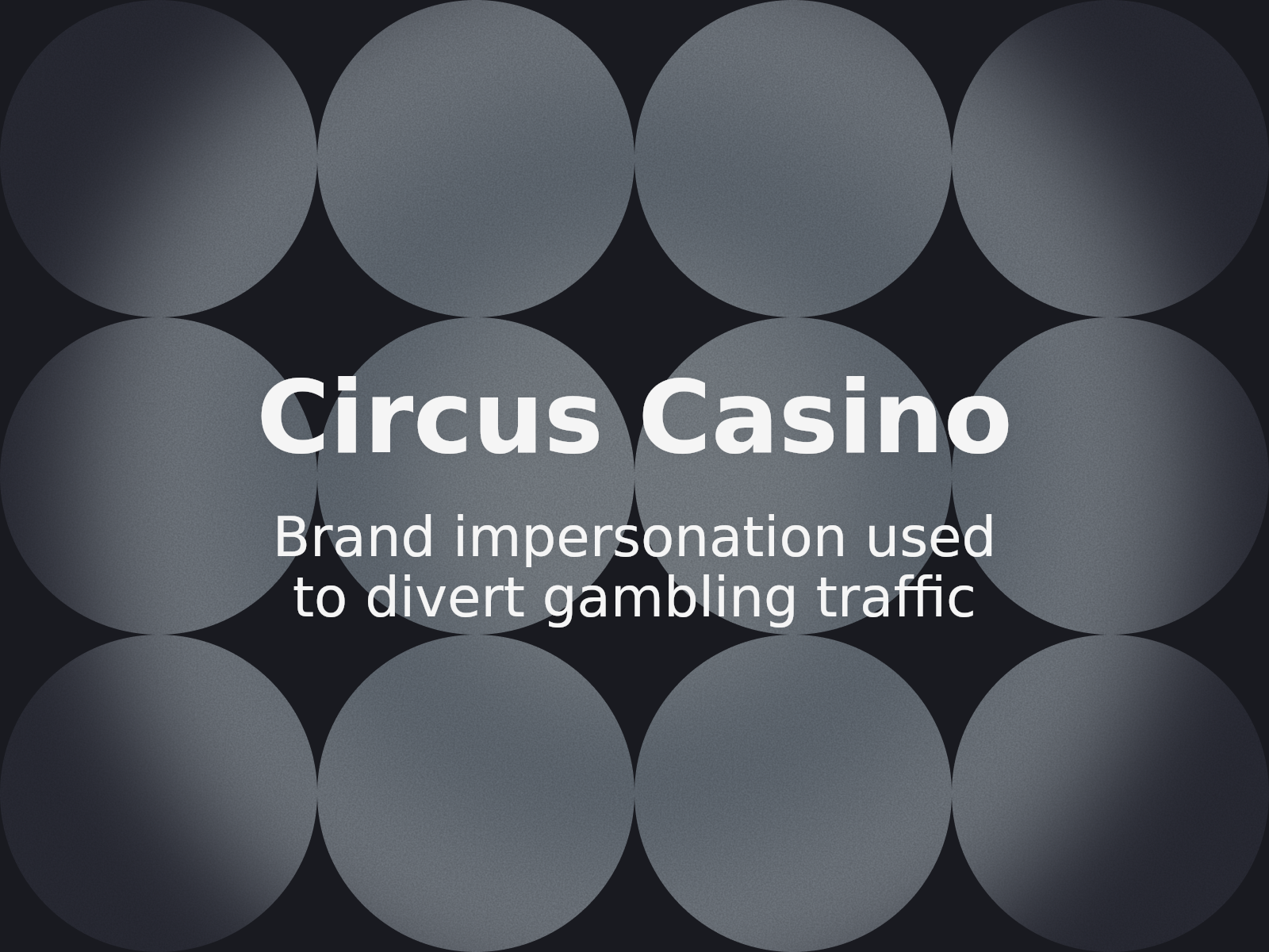 Protecting Customer Trust Against Gambling Brand Impersonation