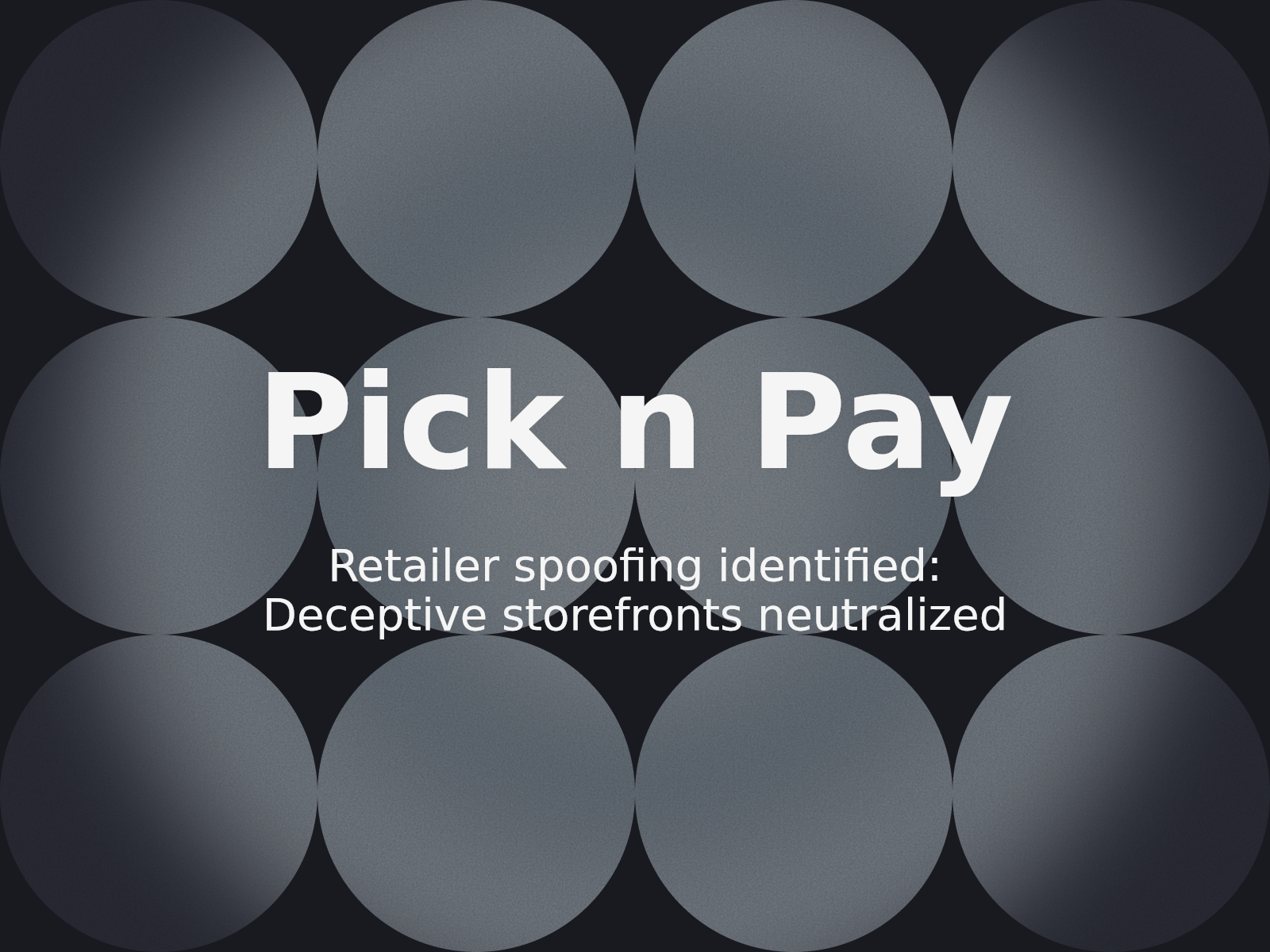 Recuperación de picknpay.xyz: Abordando la suplantación de marca en el comercio electrónico