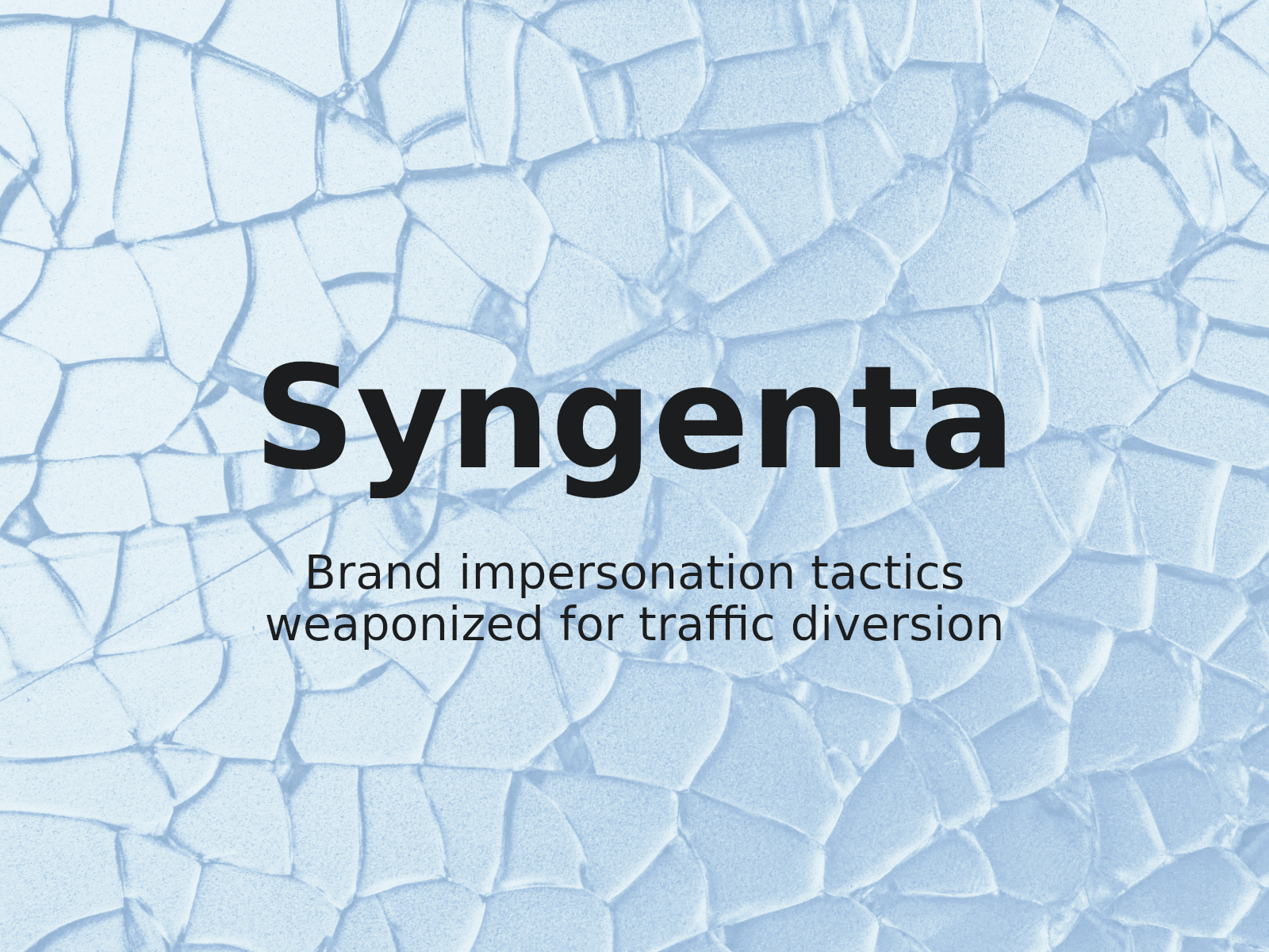 Markenrisiken bei ereignisbezogenem Domain-Squatting: Der Fall Syngenta