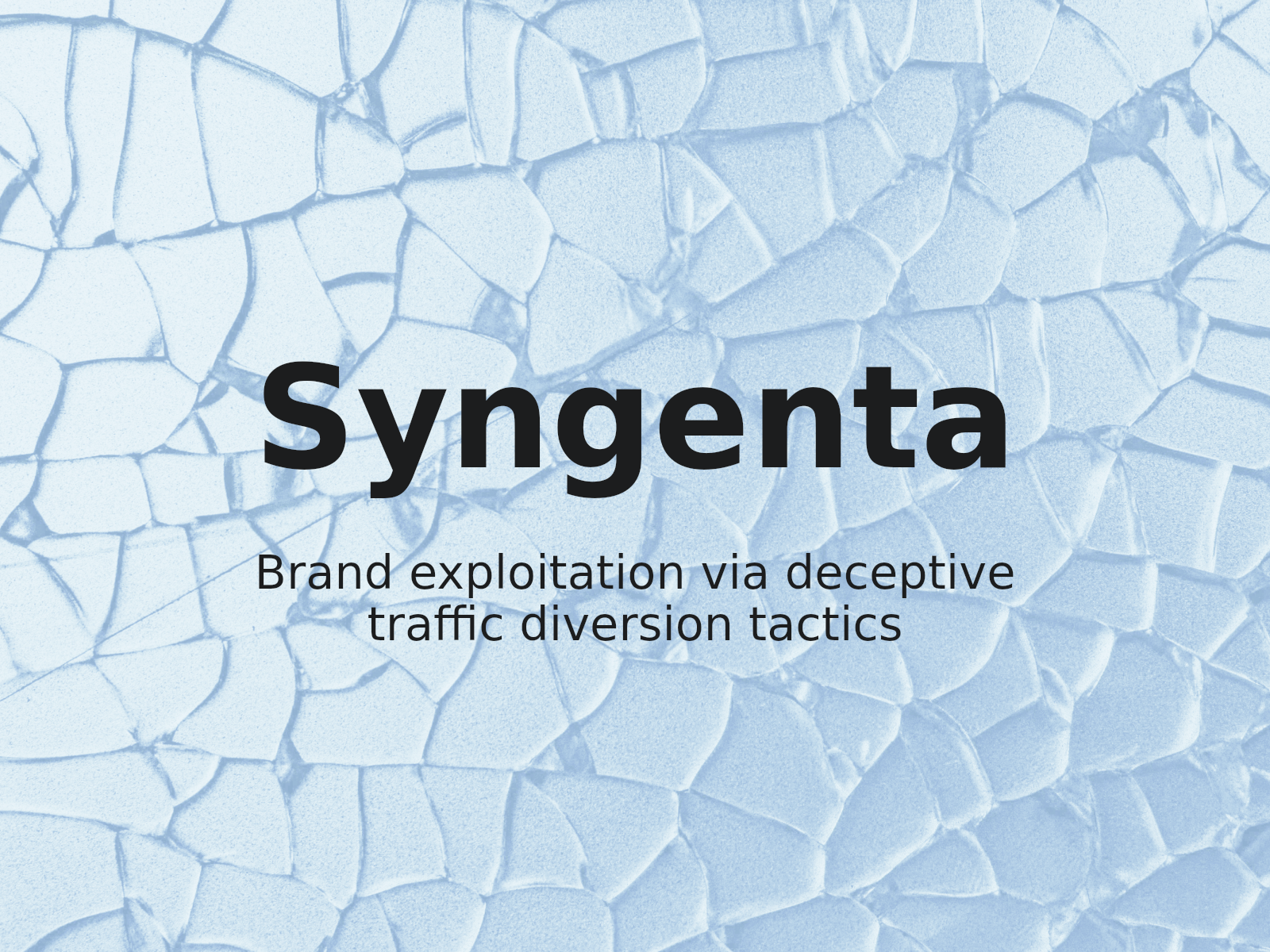 Risques liés aux marques dans le cybersquattage de noms de domaine basés sur des événements : le cas Syngenta