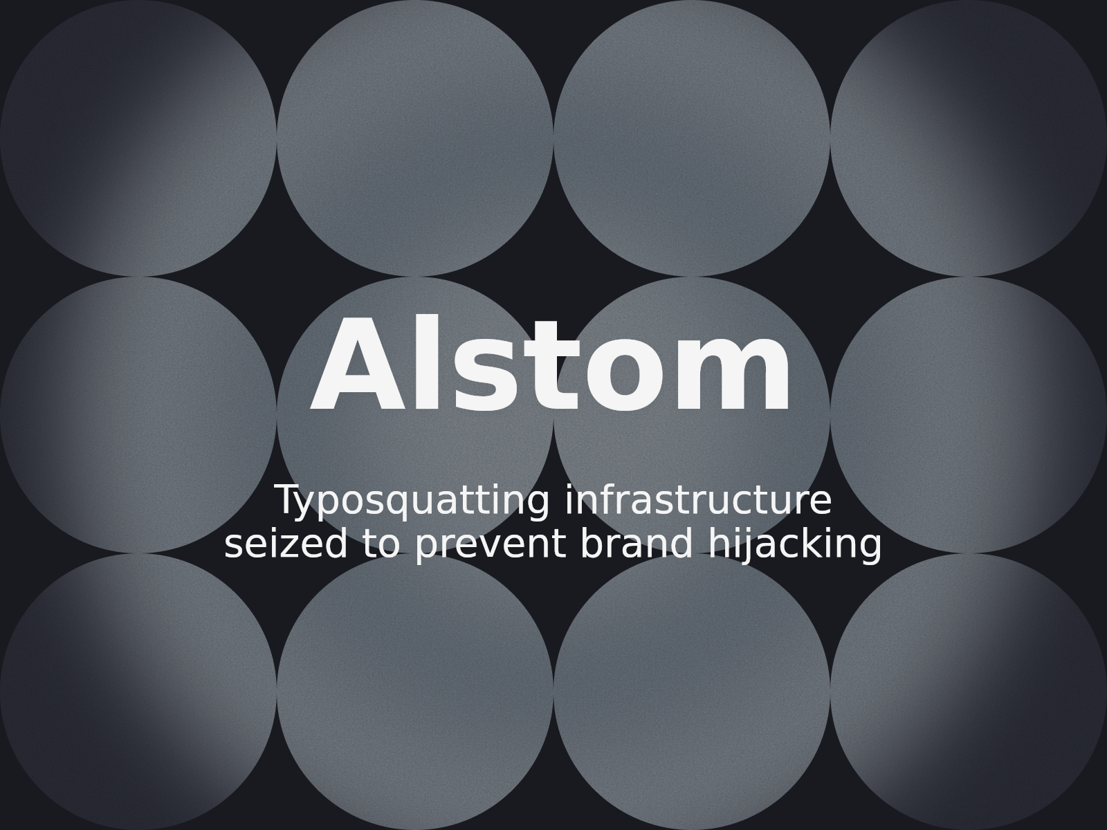Mesures d’exécution contre l’enregistrement non autorisé de domaines de la marque ALSTOM