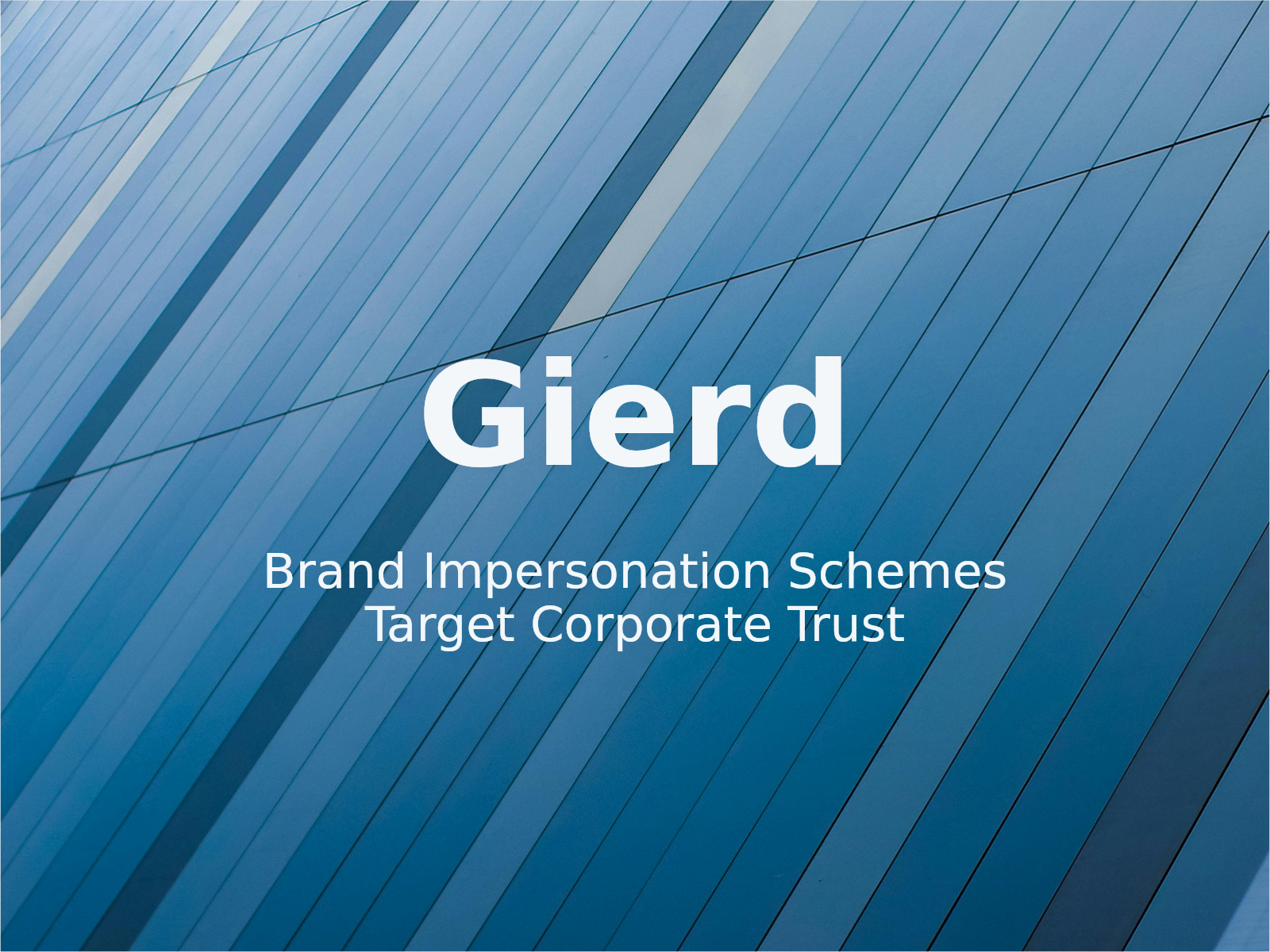 Bekämpfung von koordiniertem Identitätsdiebstahl und Domain-Betrug bei Gierd, Inc. D2026-2457