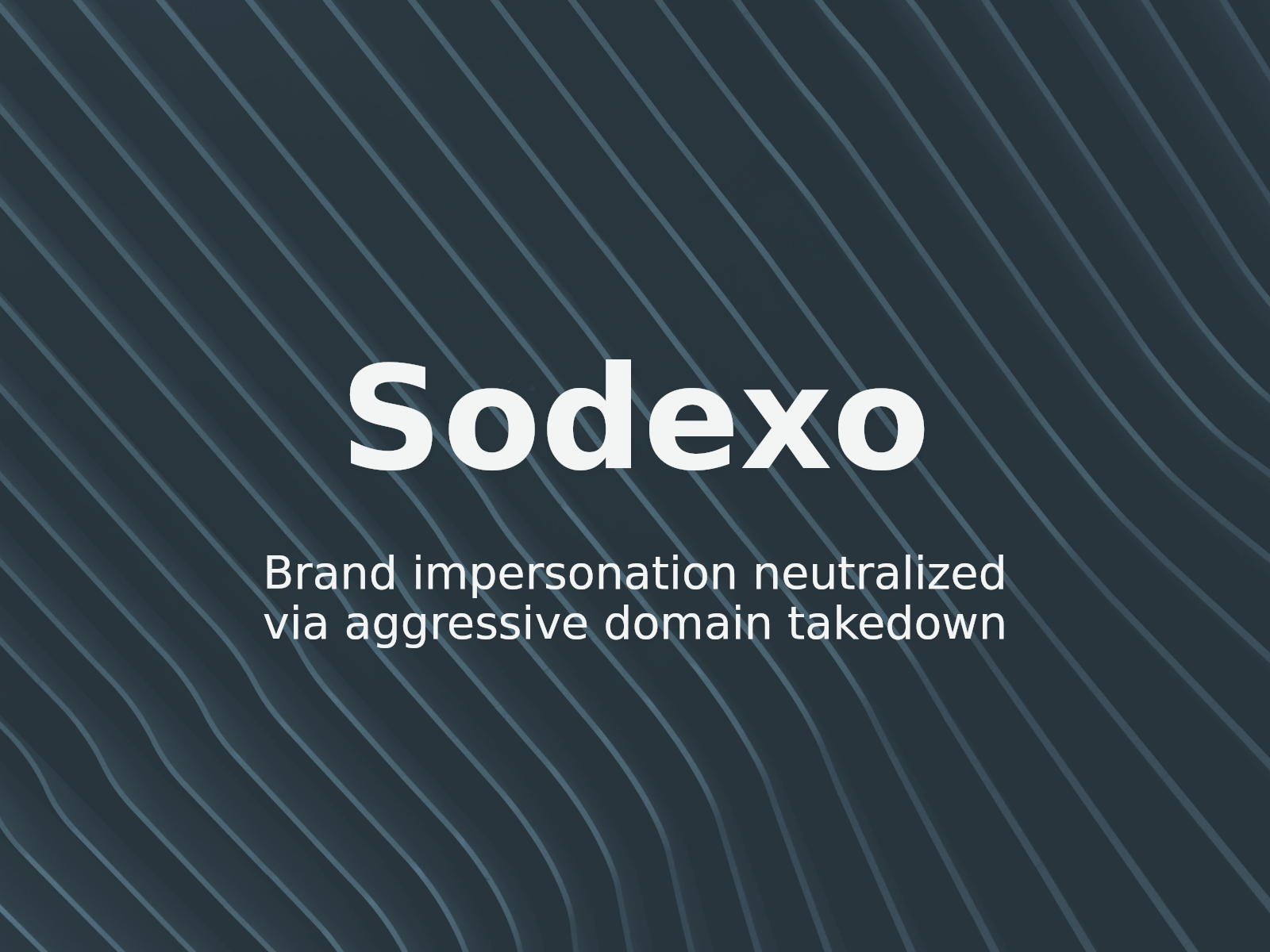 Markenrechtsverletzung und passives Halten: Der Fall sodexobhp.com