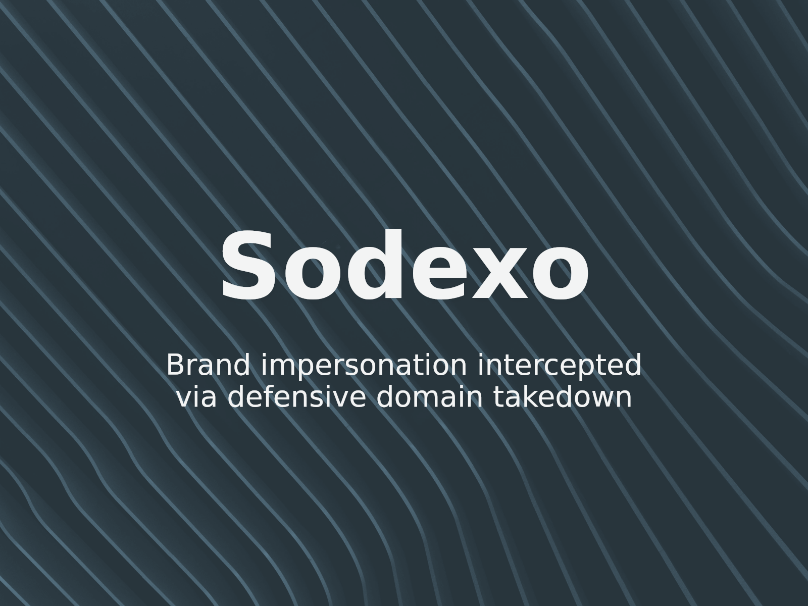 Infracción de marca registrada y tenencia pasiva: El caso sodexobhp.com