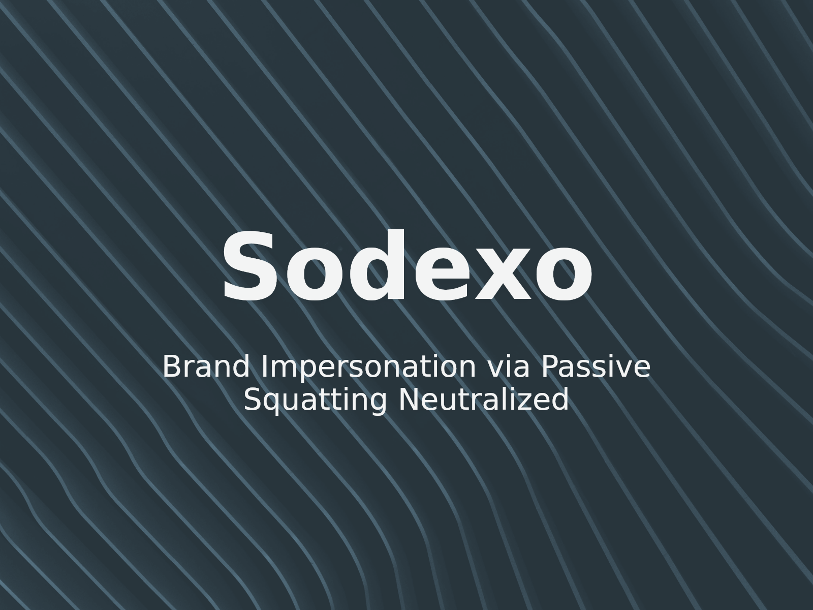Violation de marque et détention passive : Le cas sodexobhp.com