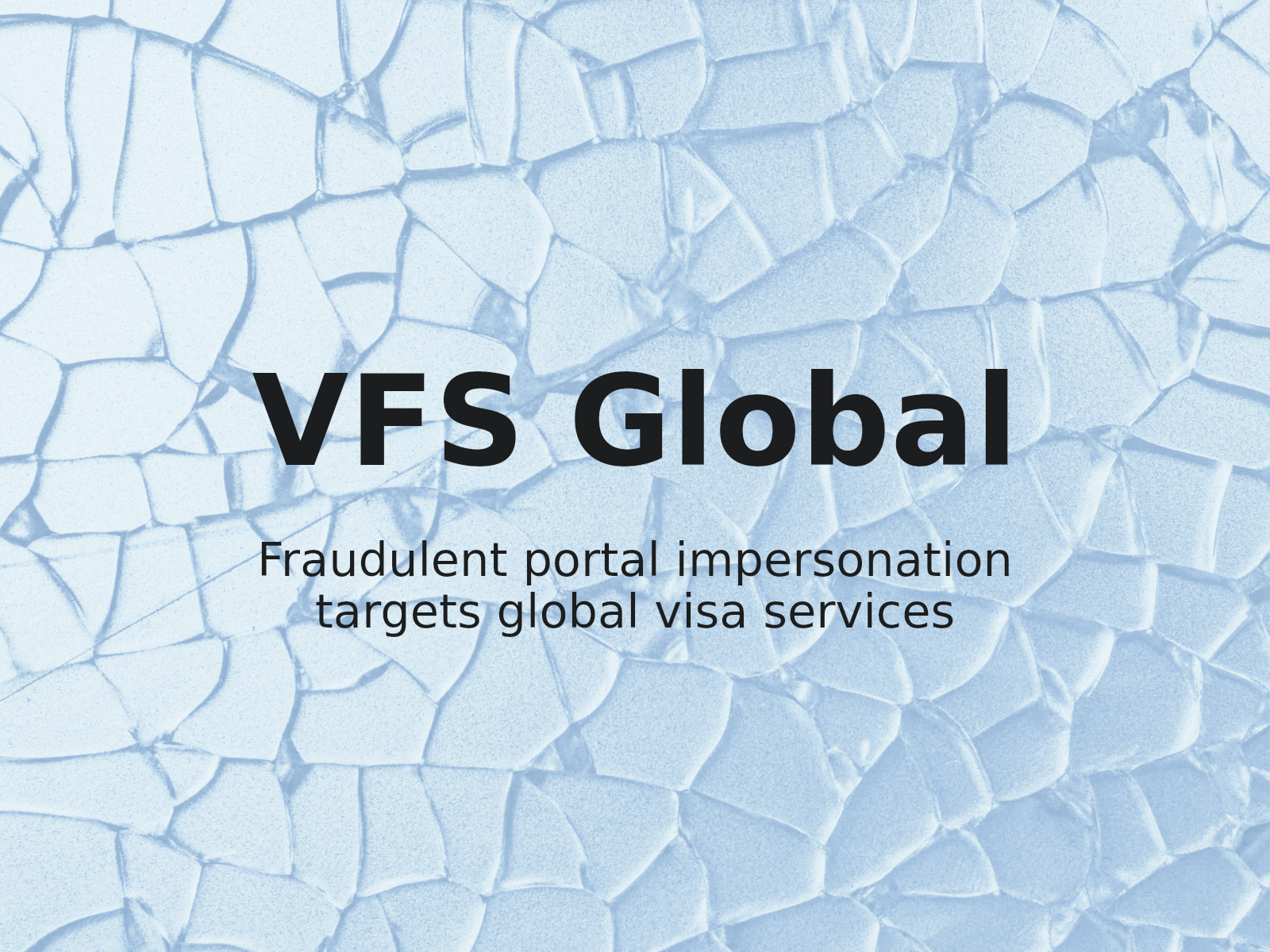 Analyse von E-Mail-Impersonation und Domain-Missbrauch im Fall VFS Global