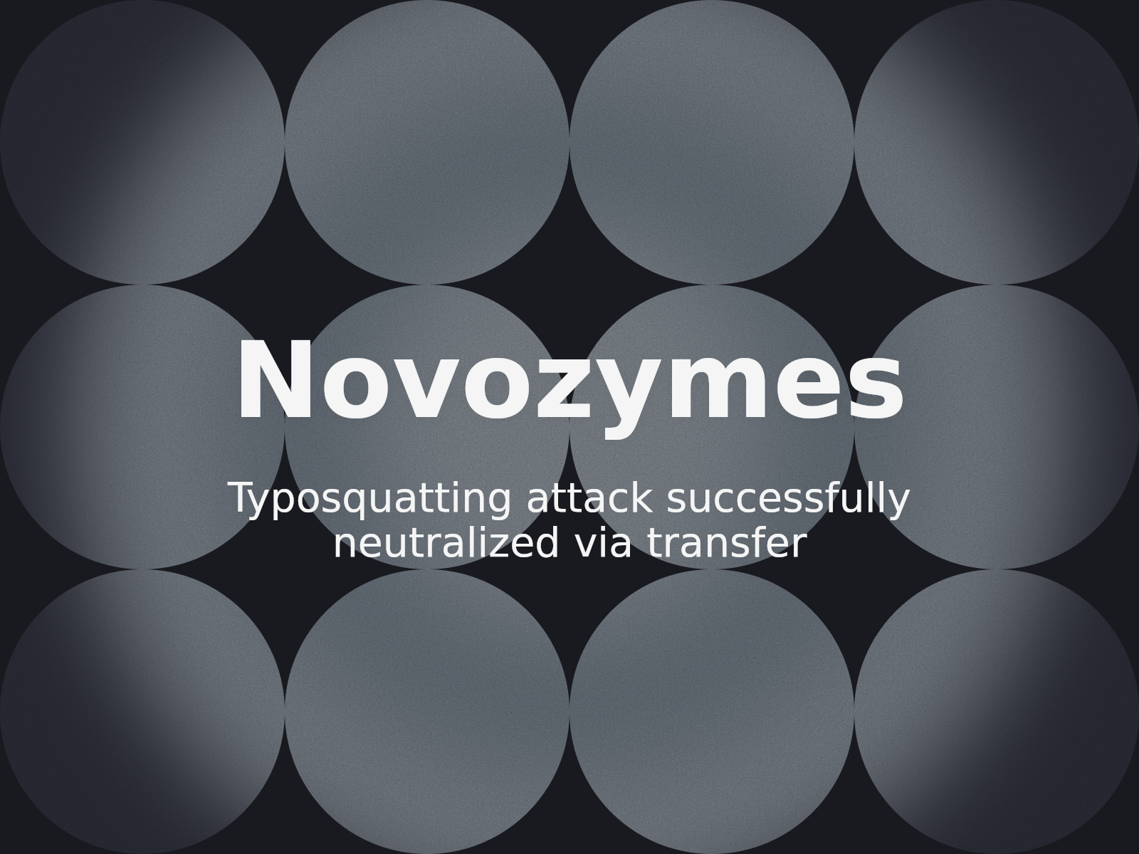 Schutz der Marke Novonesis vor visuellem Typosquatting