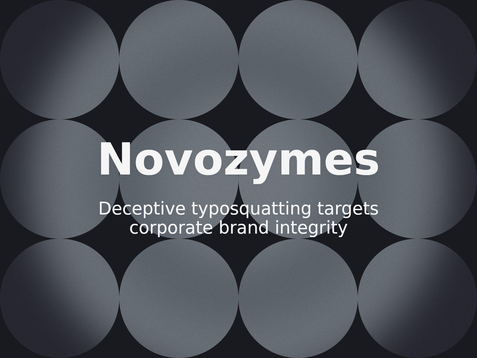 Protéger la marque Novonesis contre le typosquatting visuel