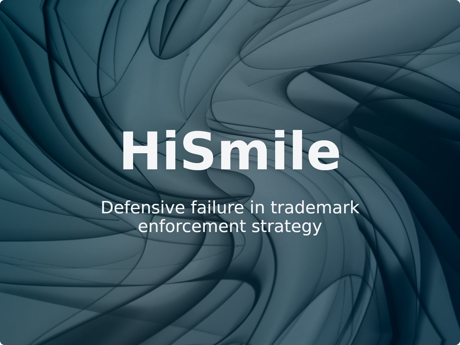 Limites de l’enregistrement défensif : leçons du litige UDRP HiSmile