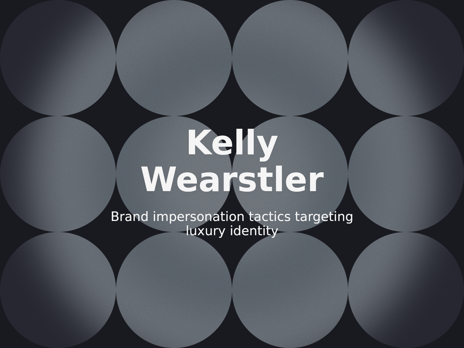Managing Brand Impersonation Risks via UDRP: Kelly Wearstler Case Study