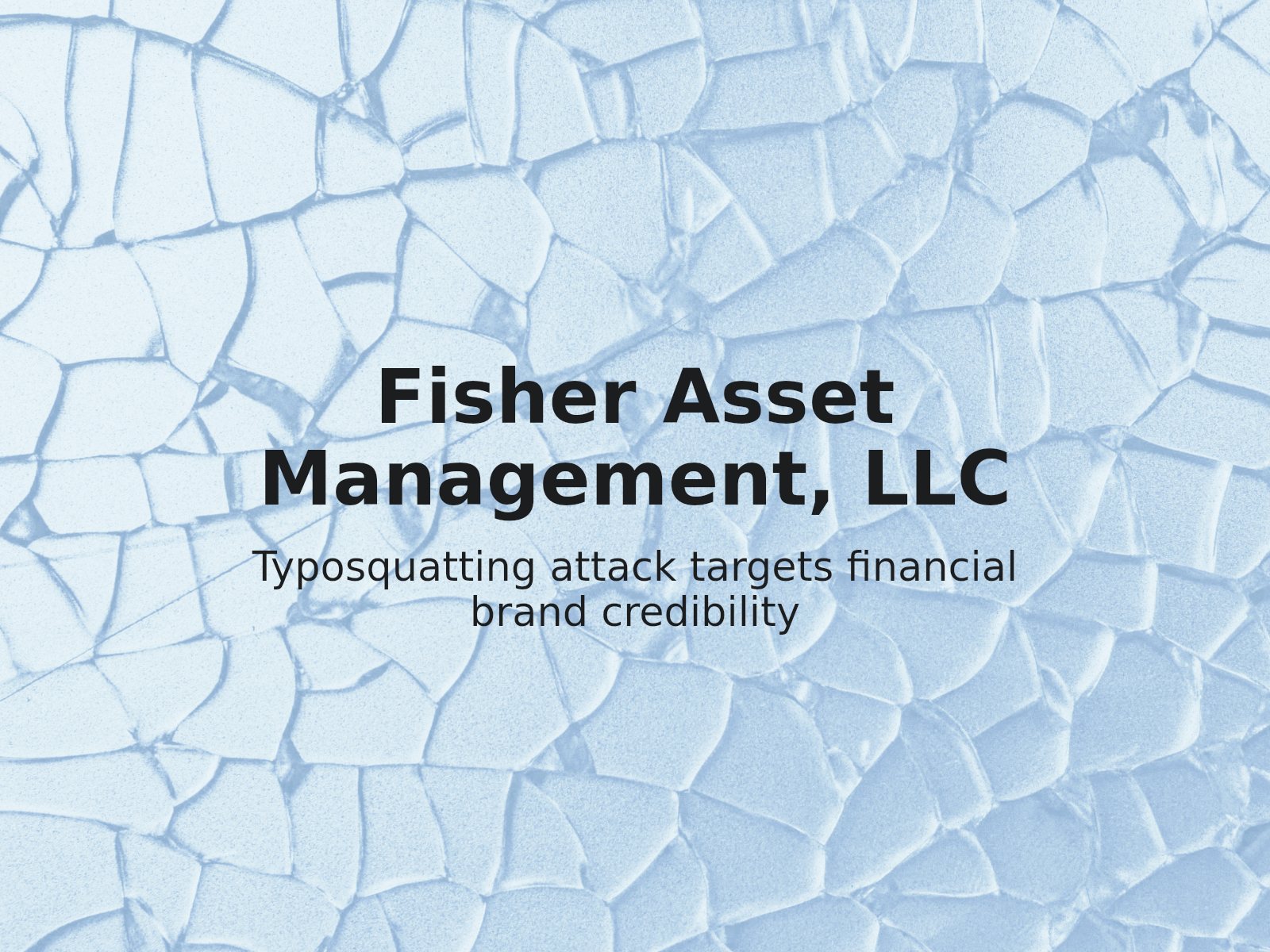 Abordando el typosquatting y la suplantación de dominios geográficos: Lecciones de Fisher Asset Management