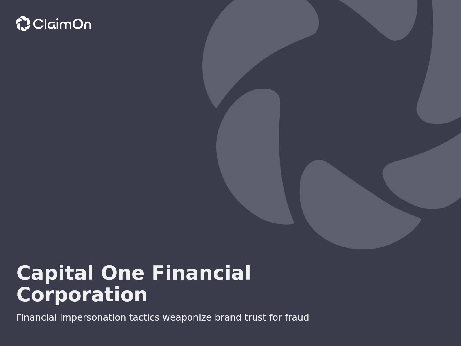 Addressing Traffic Diversion and Brand Impersonation Risks in Capital One Dispute