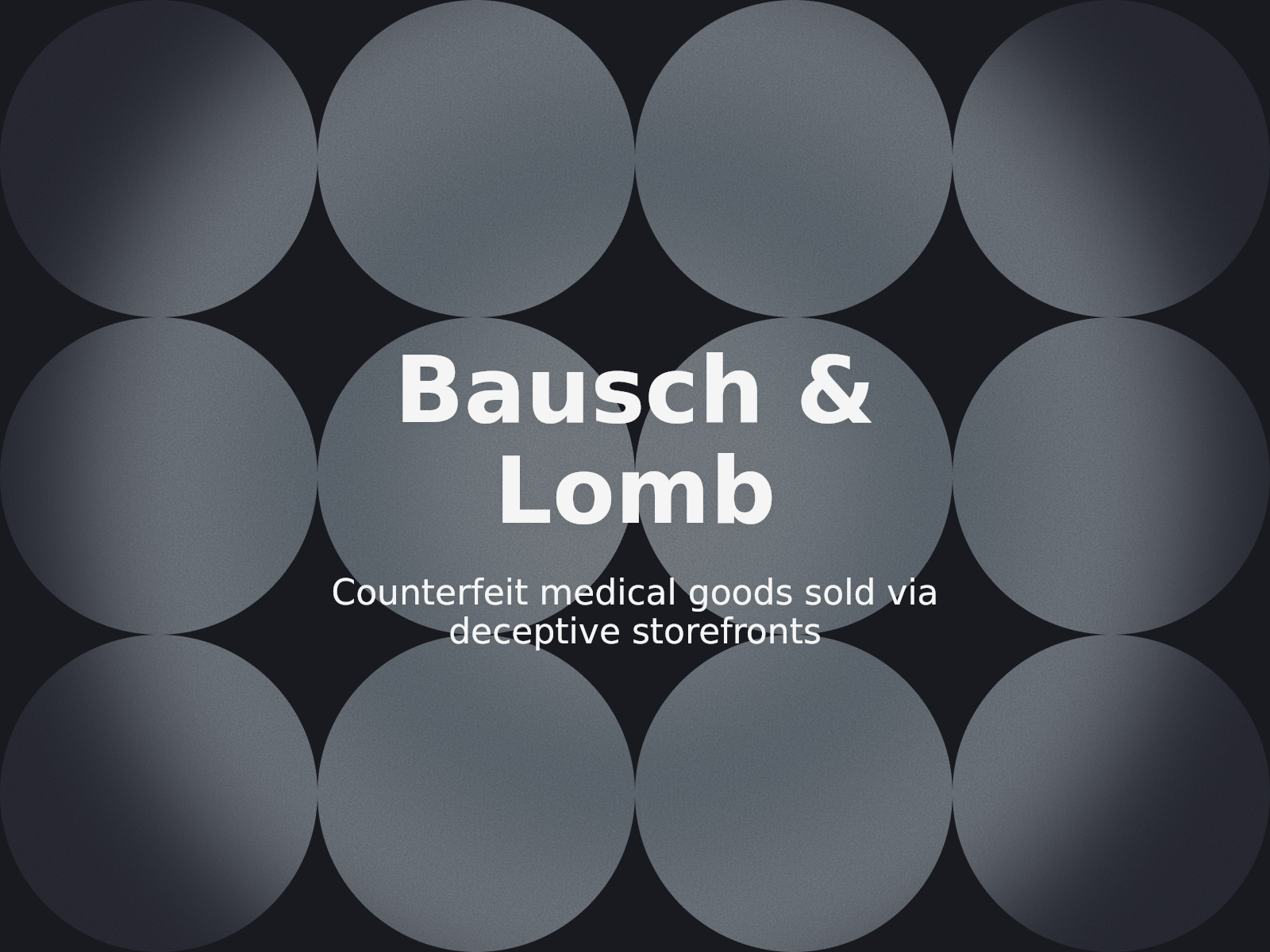 Abwehr von Fake-Shop-Taktiken: Lektionen aus dem Fall Bausch & Lomb D2026-2771
