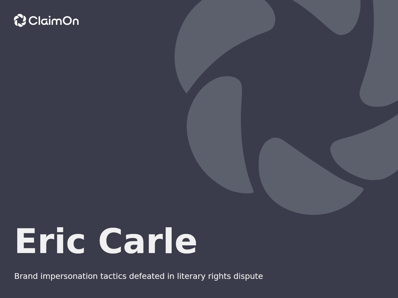 Umgang mit Domain-Impersonation und Traffic-Umleitung: Penguin Random House gegen ericcarle.art