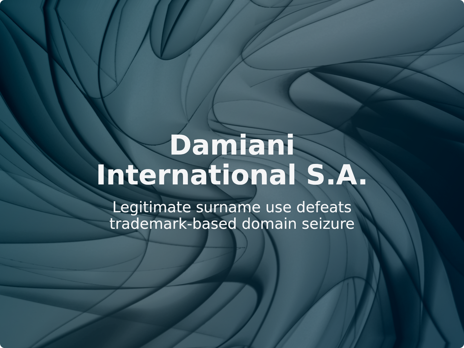 Défendre les noms de domaine : Leçons tirées de l’affaire UDRP Damiani contre Rocca.com