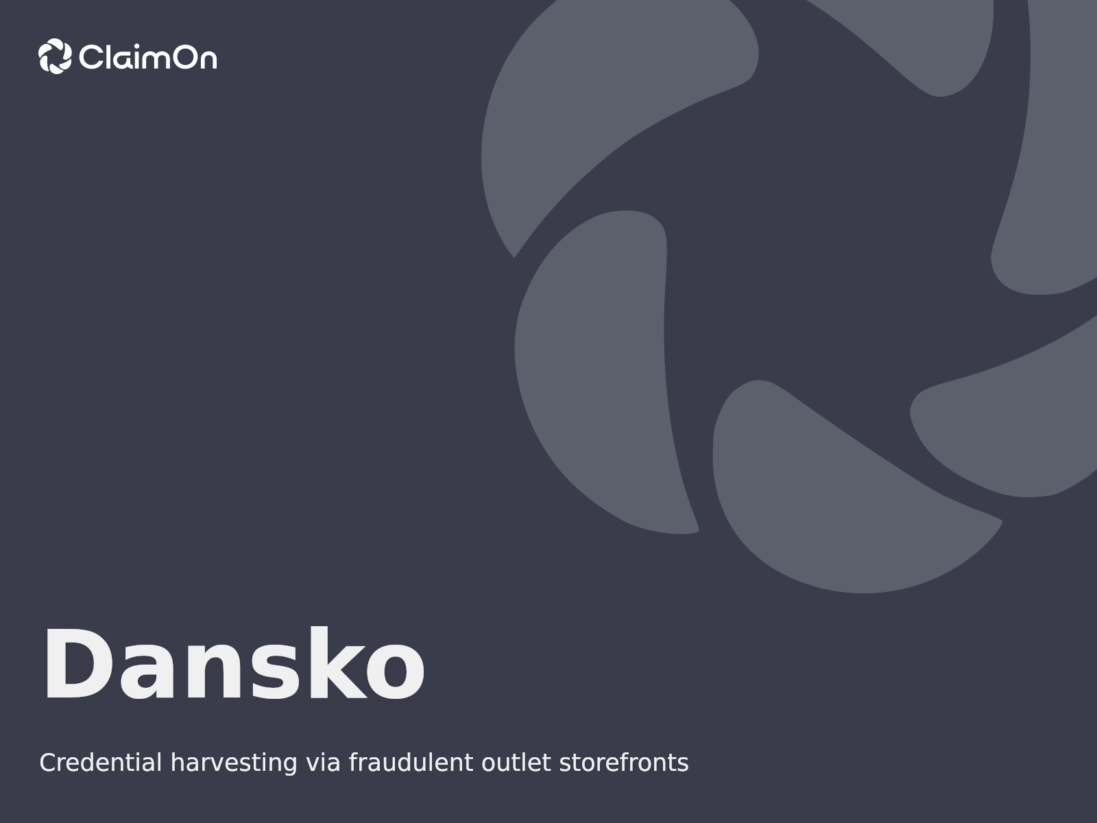 Mitigación de los riesgos de suplantación de marca: El caso Danskooutletus.com