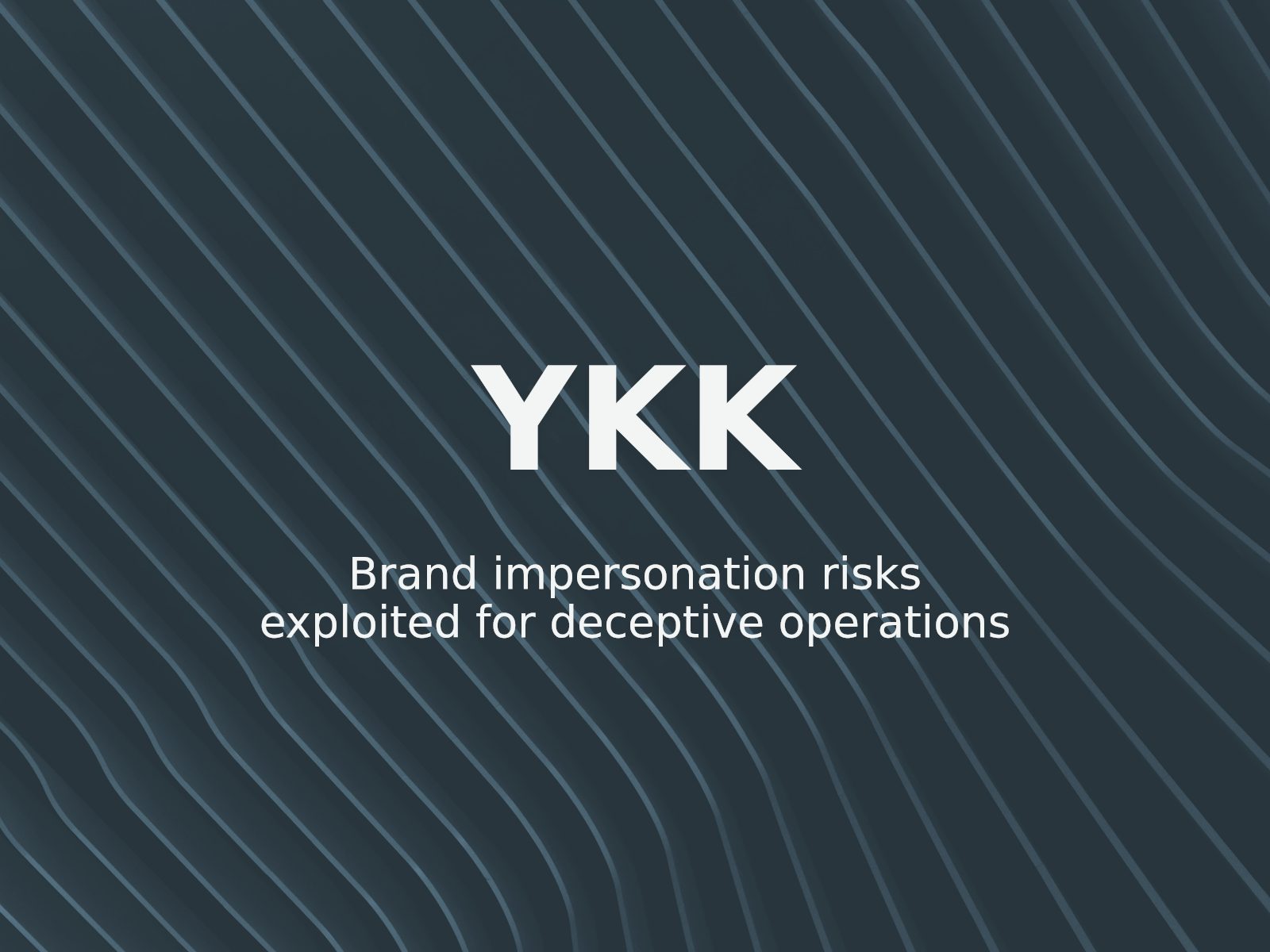 Addressing YKK Corporation Brand Impersonation and Data Collection Risks