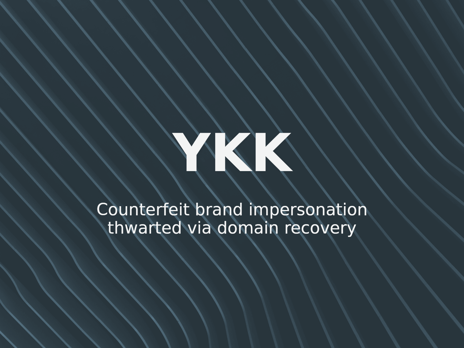Abordaje de la suplantación de marca y los riesgos de recopilación de datos de YKK Corporation