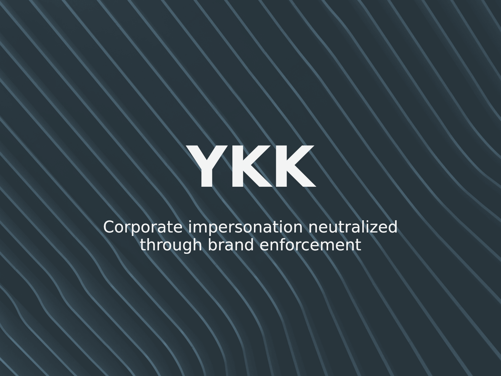 Lutte contre l’usurpation de marque et les risques de collecte de données concernant YKK Corporation