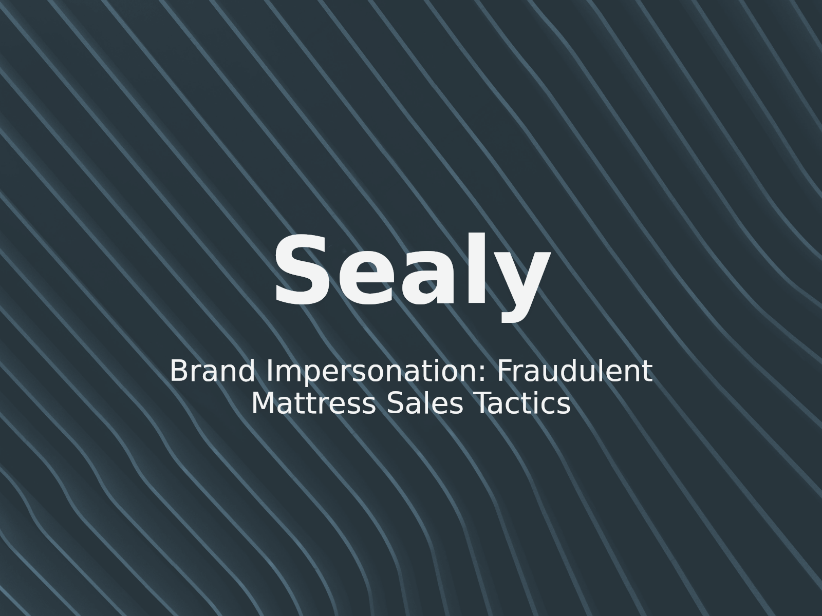 Preventing Brand Impersonation: Lessons from the Sealy Posturepedic Dispute
