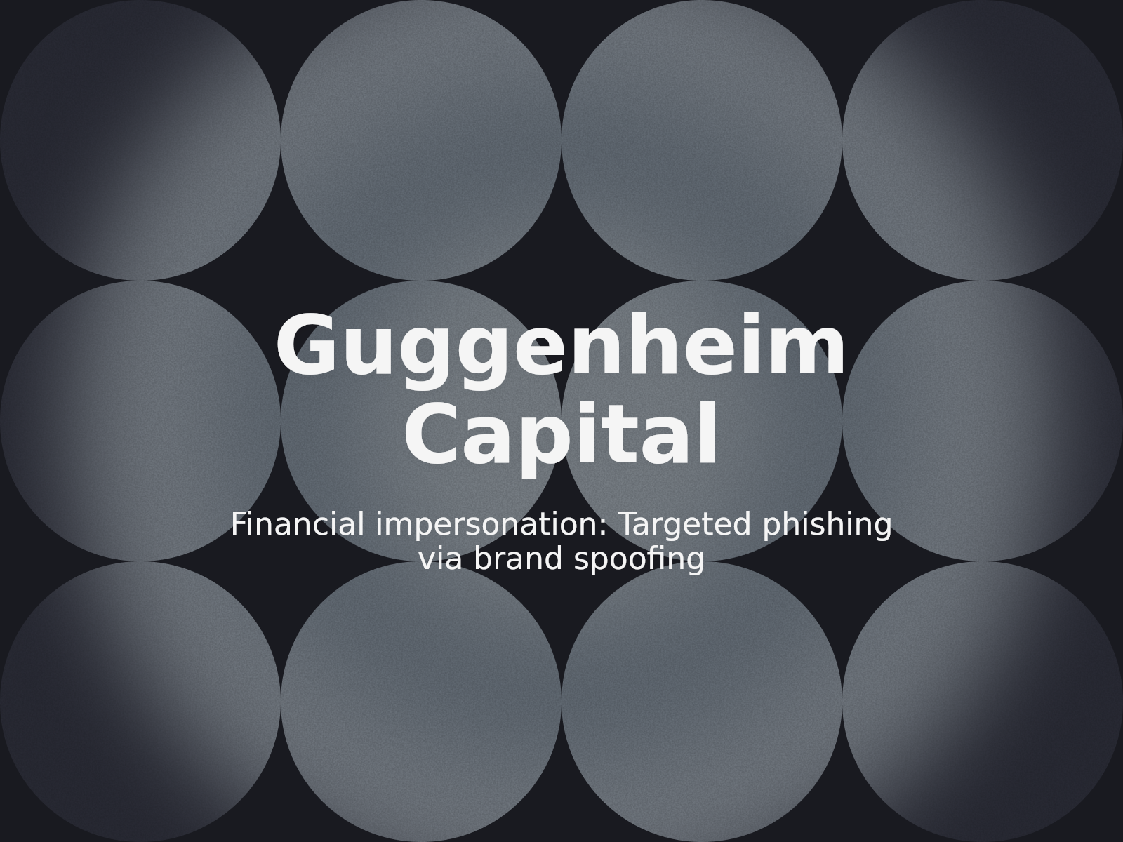 Protección de la marca Guggenheim frente a riesgos de typosquatting y phishing