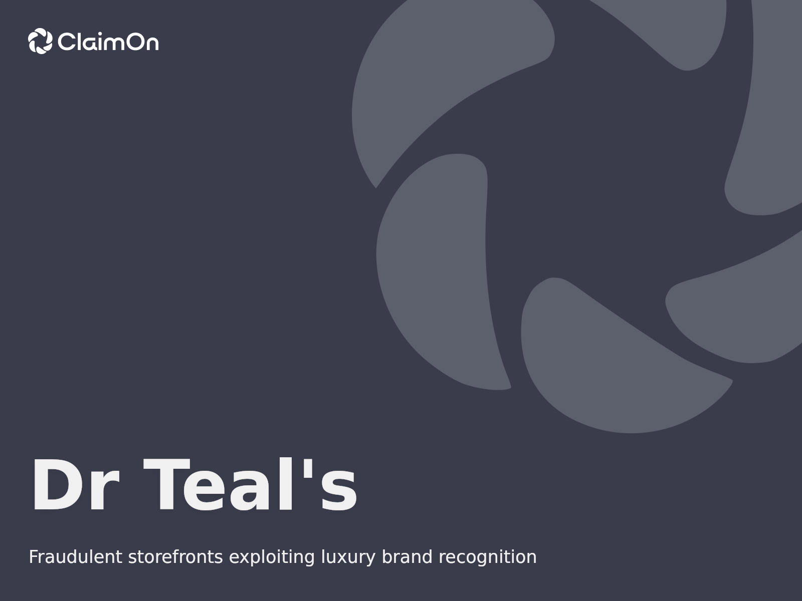 Mitigating Brand Impersonation and Fraudulent Storefronts