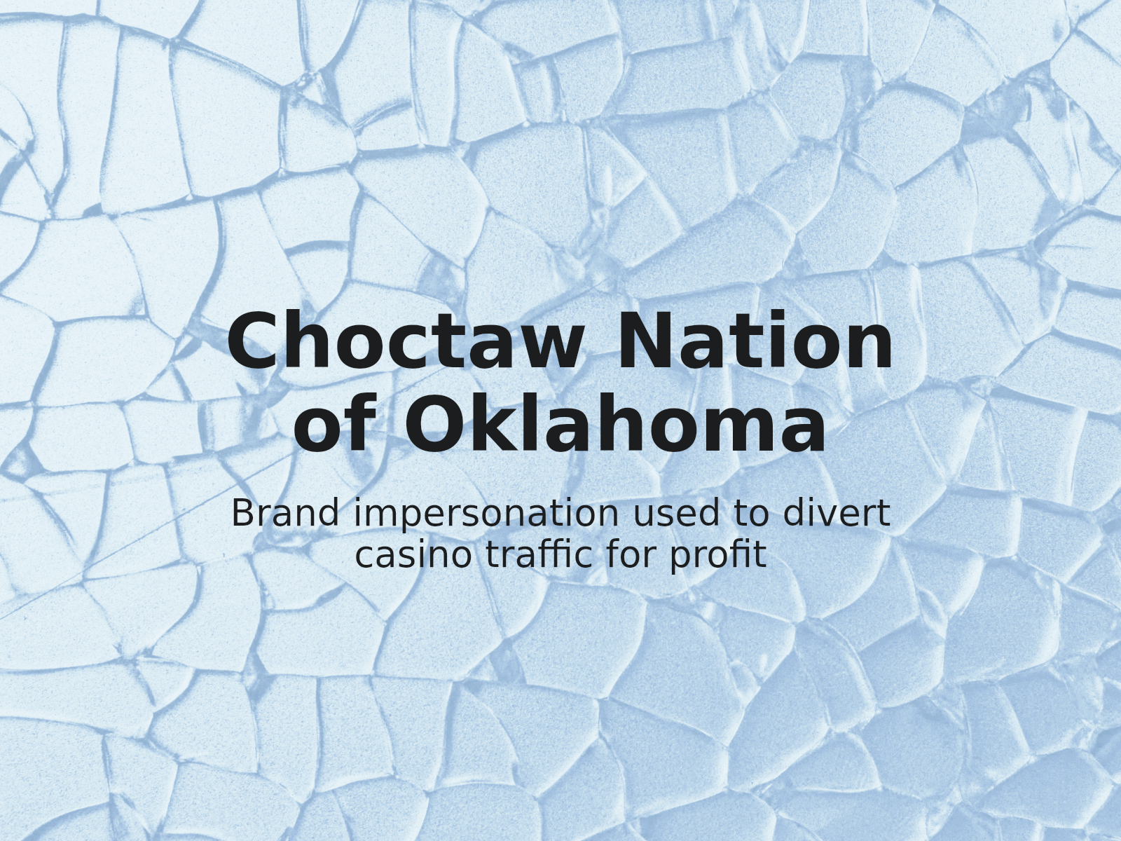 Abwehr von Markenidentitätsdiebstahl: Der Streitfall choctawcasinosresorts.com