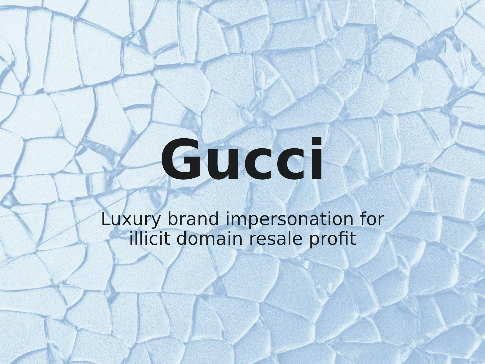 Infracción de marca y riesgos de reventa de dominios en guccispa.com