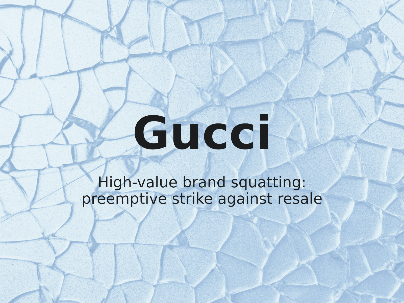 Violation de marque et risques de revente de domaine dans guccispa.com