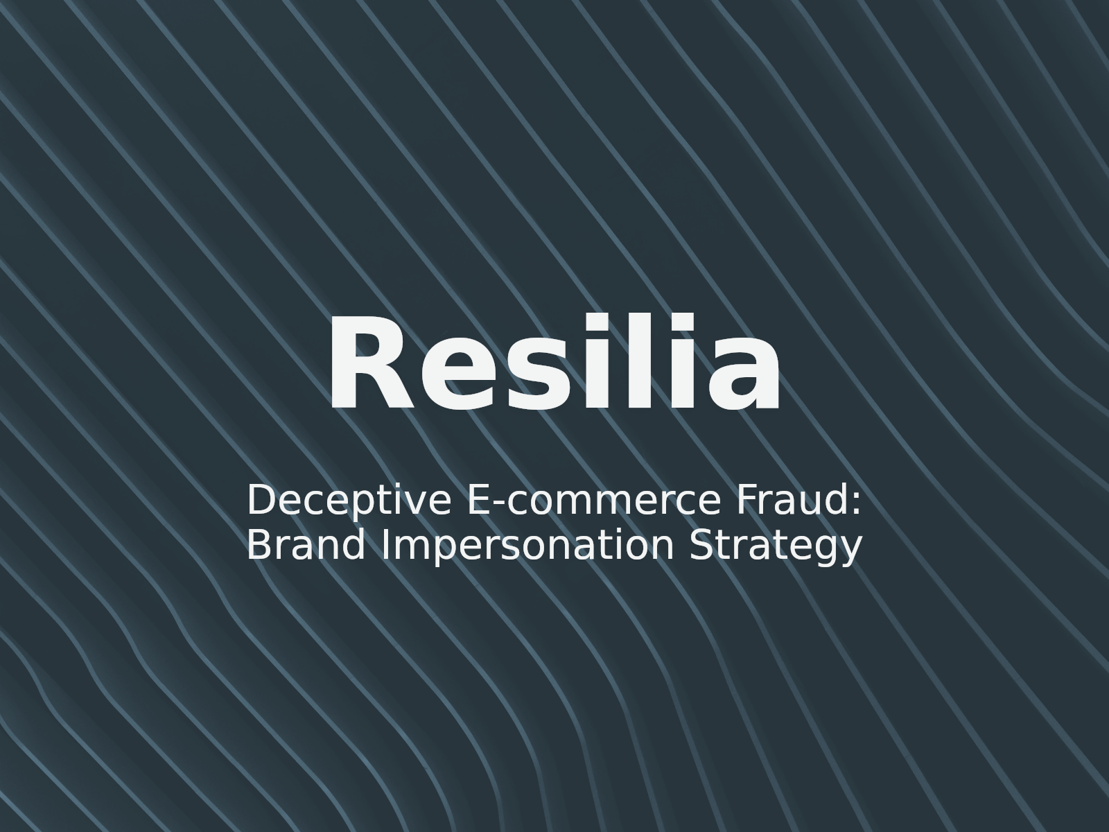 Cómo combatir la suplantación de identidad en tiendas de comercio electrónico falsas de la marca RESILIA