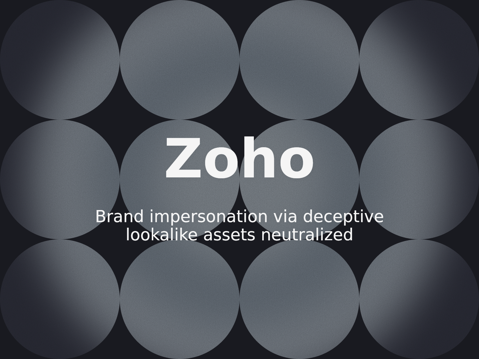 Umgang mit Risiken durch Unternehmens-Impersonation bei Zoho-Markenstreitigkeiten