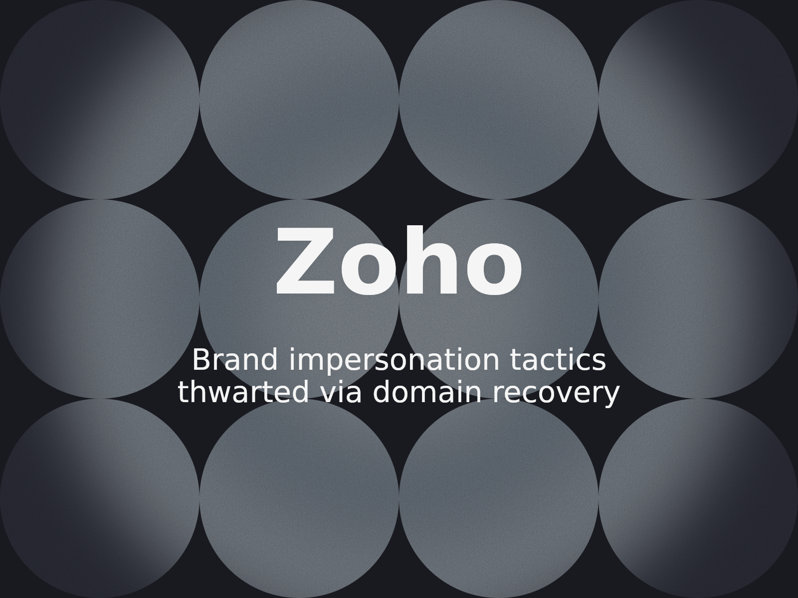 Addressing Corporate Impersonation Risks in Zoho Trademark Disputes