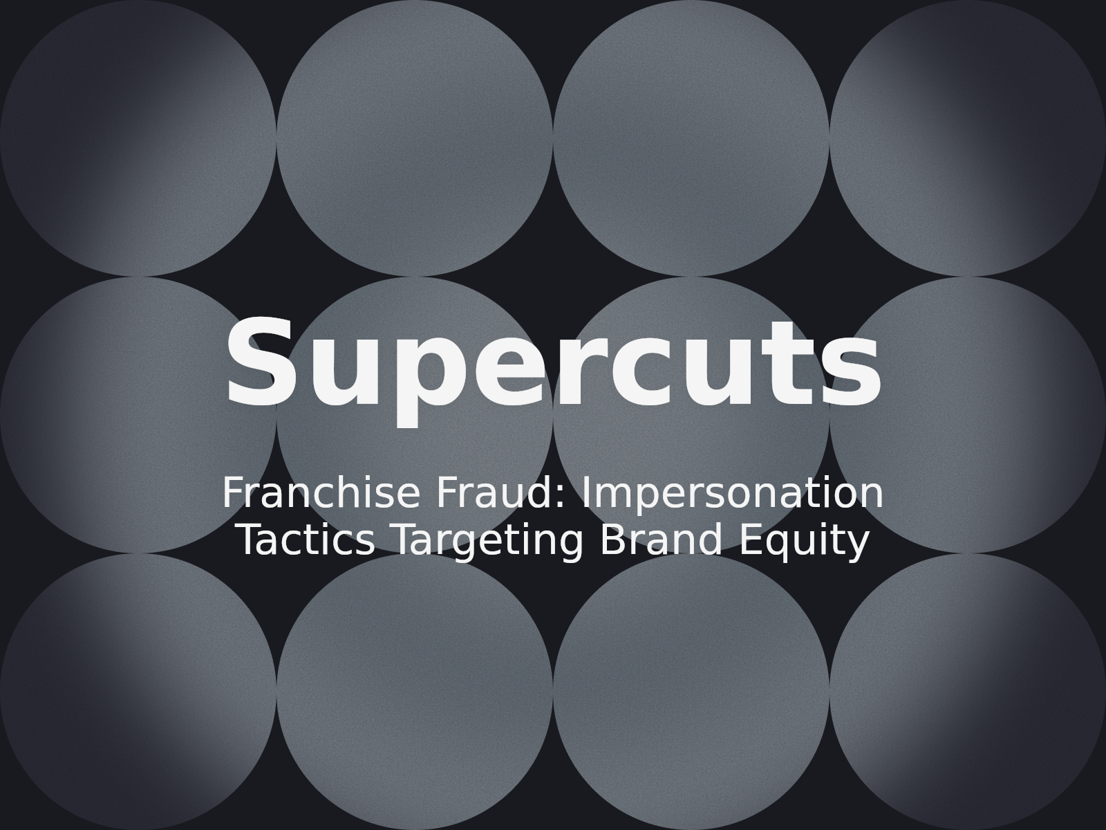 Mitigating Franchise Impersonation and Fake Store Risks