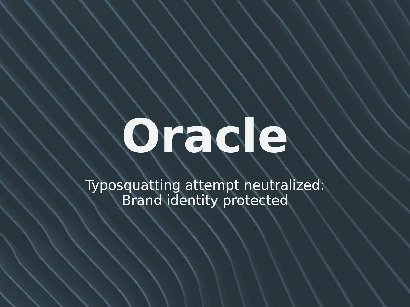 Typosquatting- und Markenimpersonationsrisiken: Der Streitfall Oraclr.com