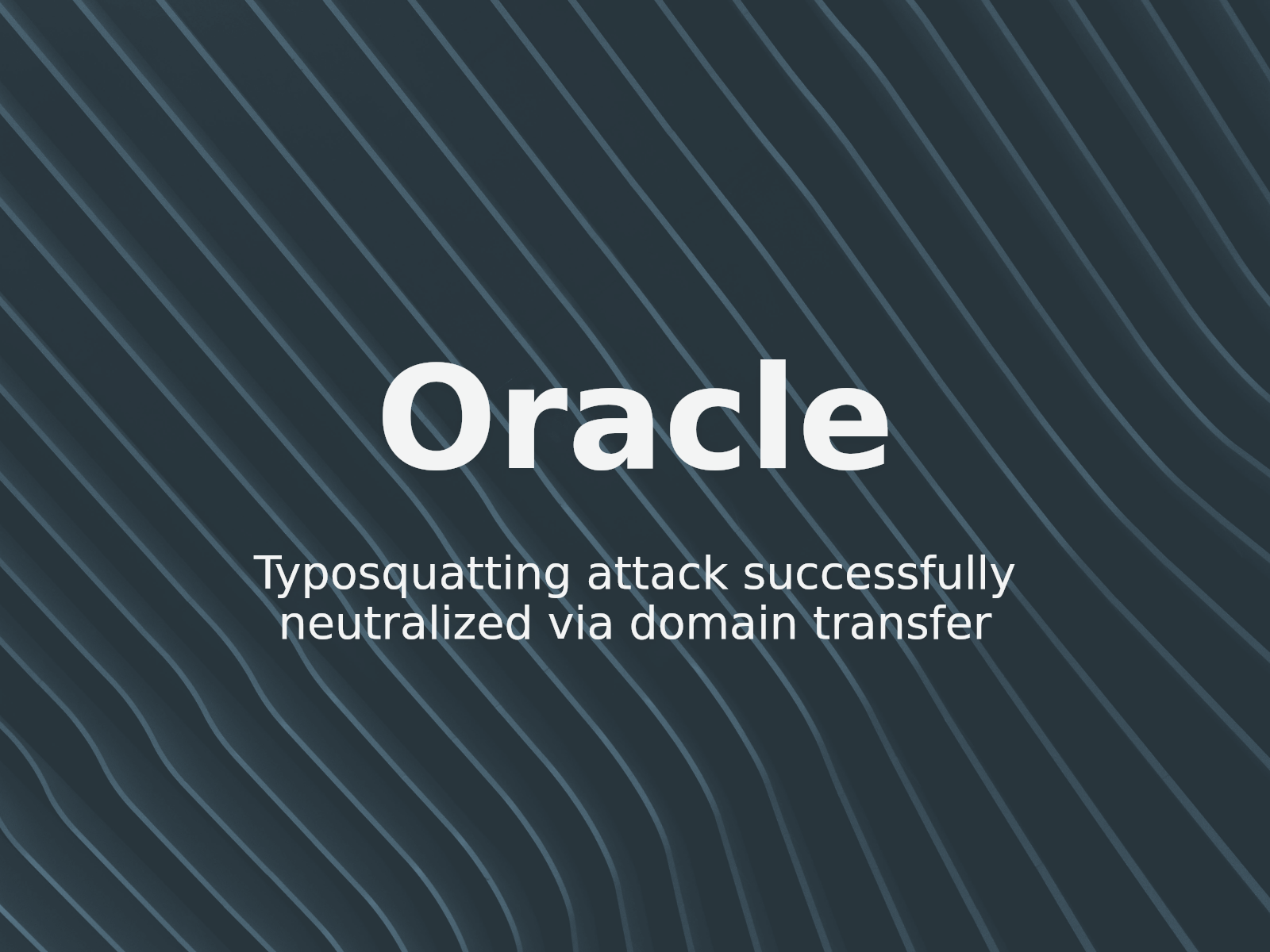 Typosquatting et risques d’usurpation de marque : Le litige Oraclr.com