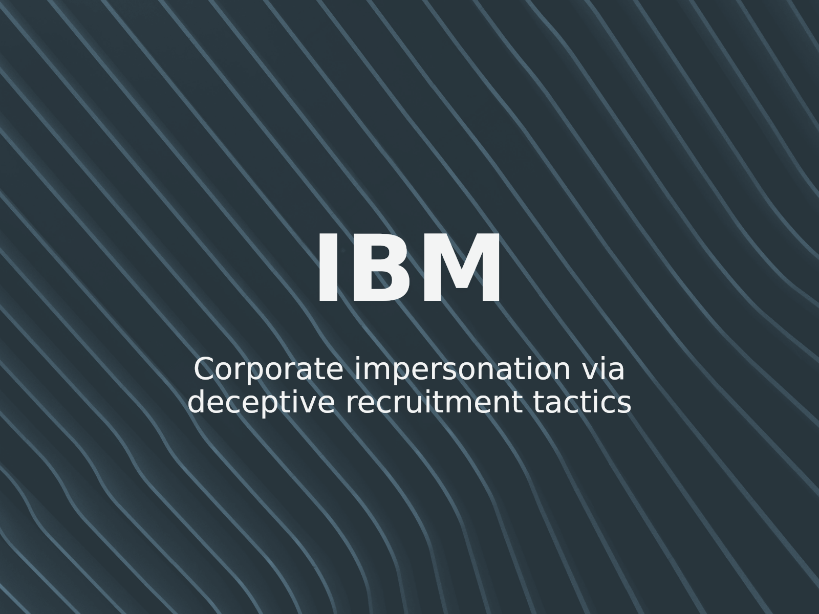 Protéger la marque IBM contre l’usurpation d’identité liée à l’emploi