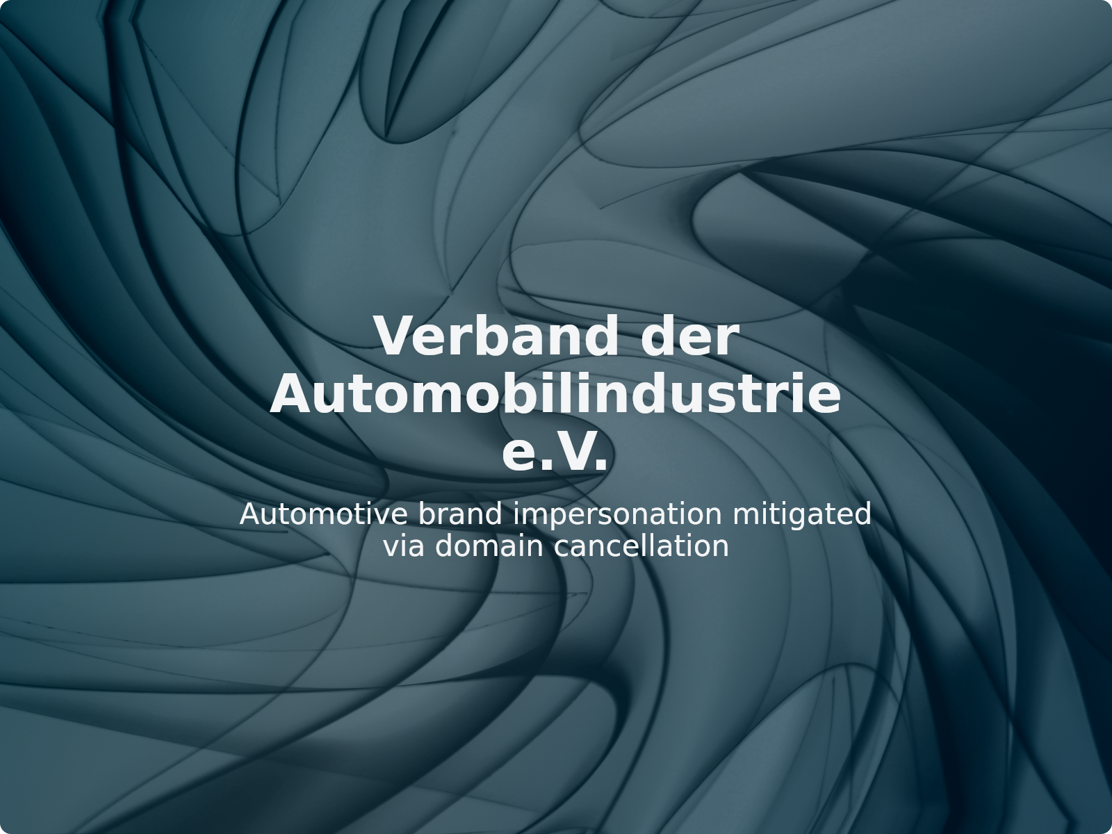 Addressing Corporate Impersonation: Lessons from the ADBLUE Domain Dispute